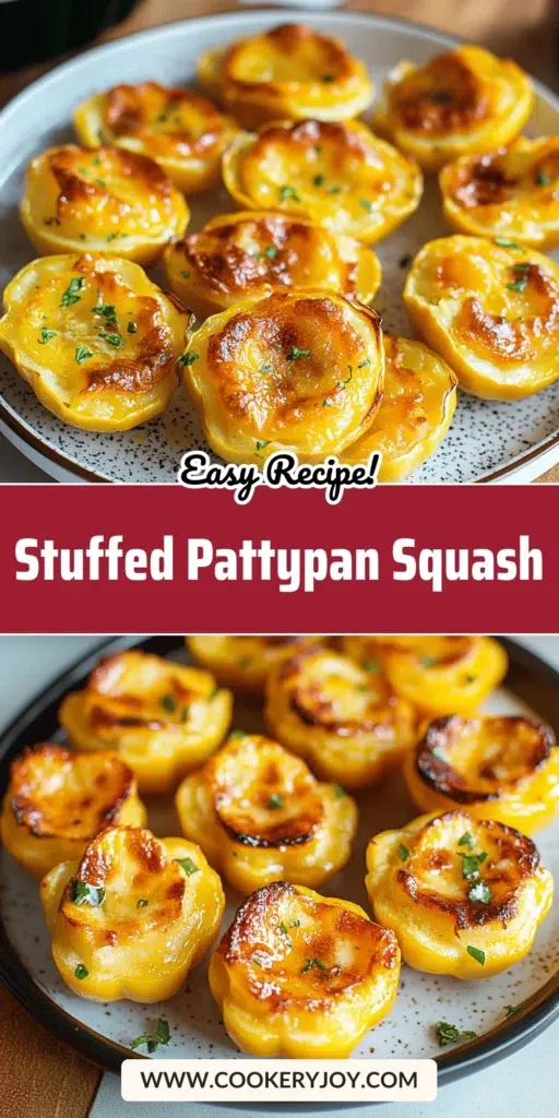 Stuffed Pattypan Squash