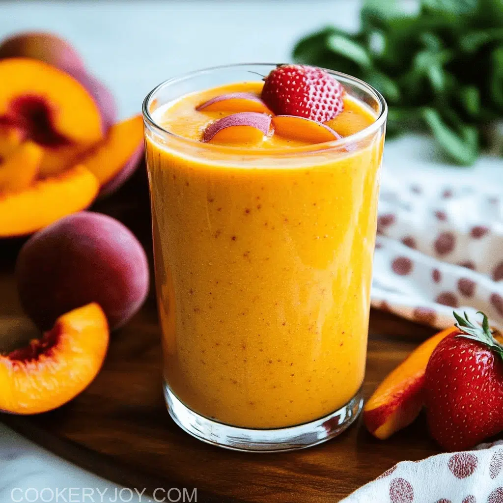 Sweet Peach Smoothie