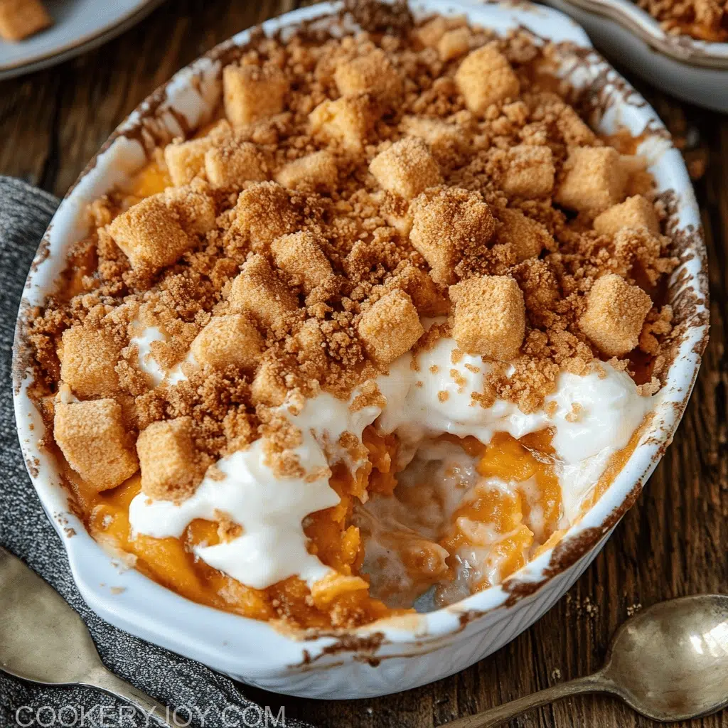 Sweet Potato Casserole with Marshmallows