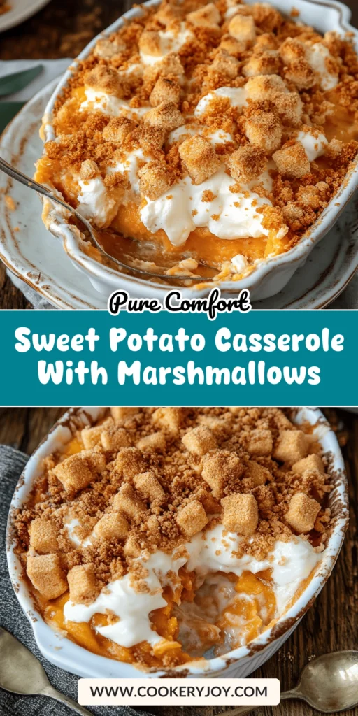 Sweet Potato Casserole with Marshmallows
