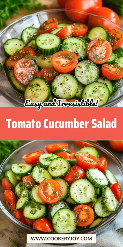 Tomato Cucumber Salad