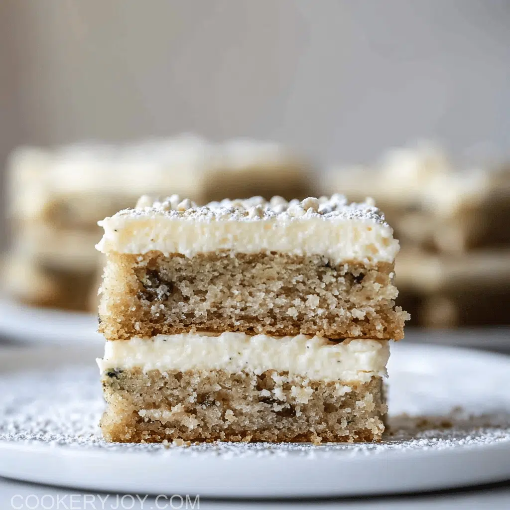 Zucchini Bars With Cream Cheese Icing