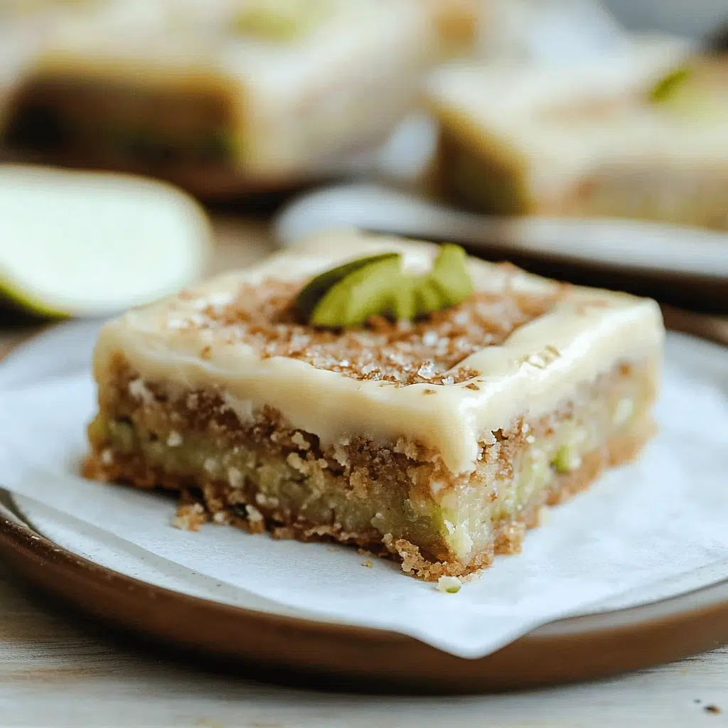 Zucchini Bars with Brown Butter Frosting