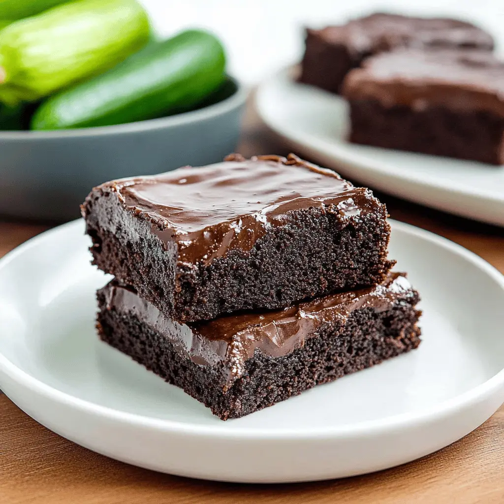 Zucchini Brownies