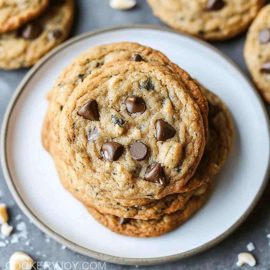 Zucchini Chocolate Chip Cookies