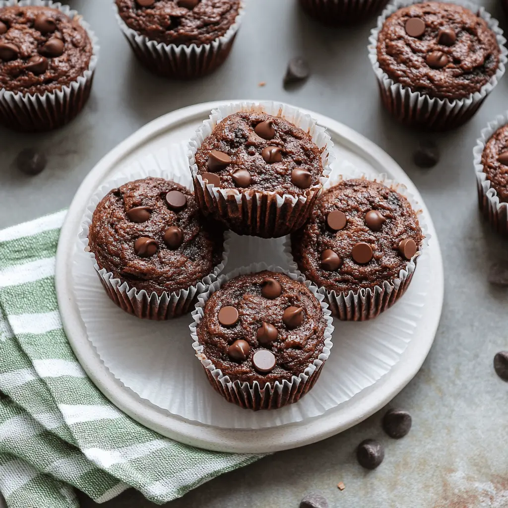 Zucchini Chocolate Chip Muffins