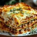 Zucchini Lasagna with Ground Turkey
