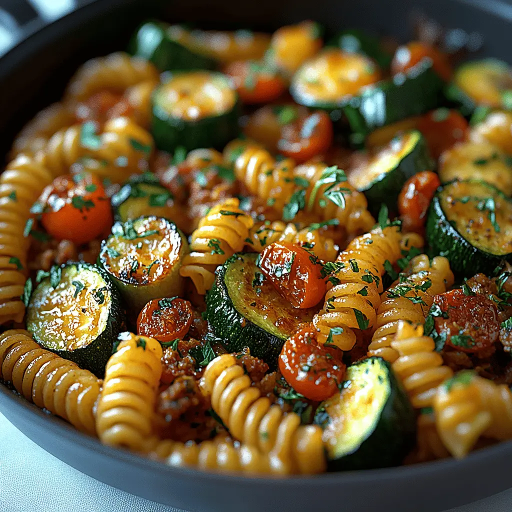 Zucchini Pasta