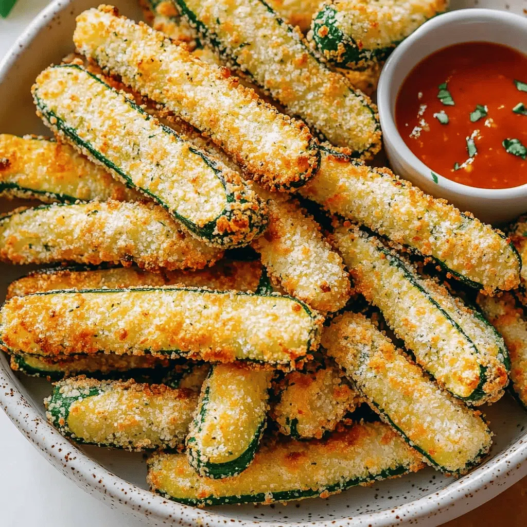 air fryer zucchini fries