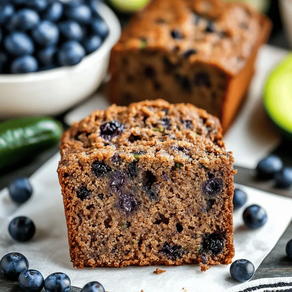 blueberry zucchini bread