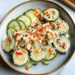 california roll cucumber salad