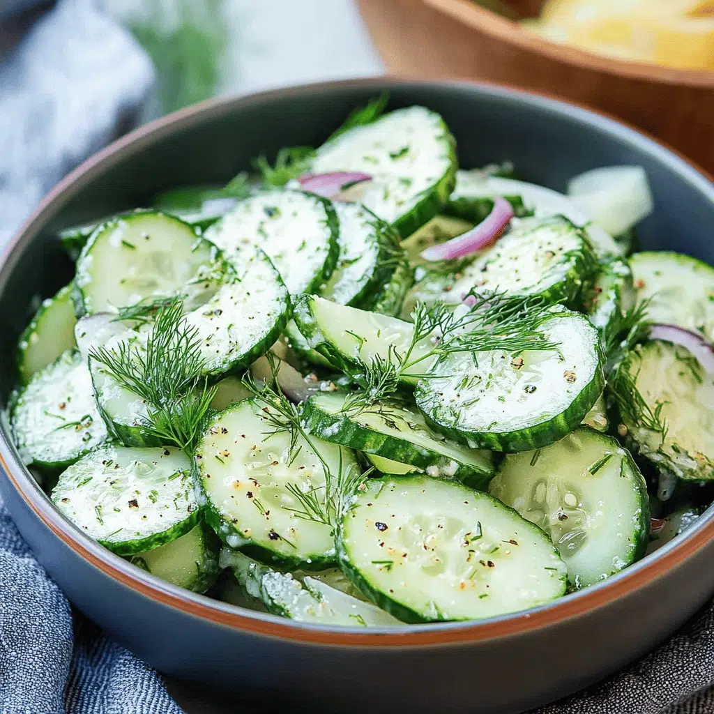 cucumber dill salad