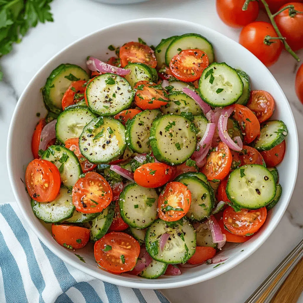 cucumber tomato salad