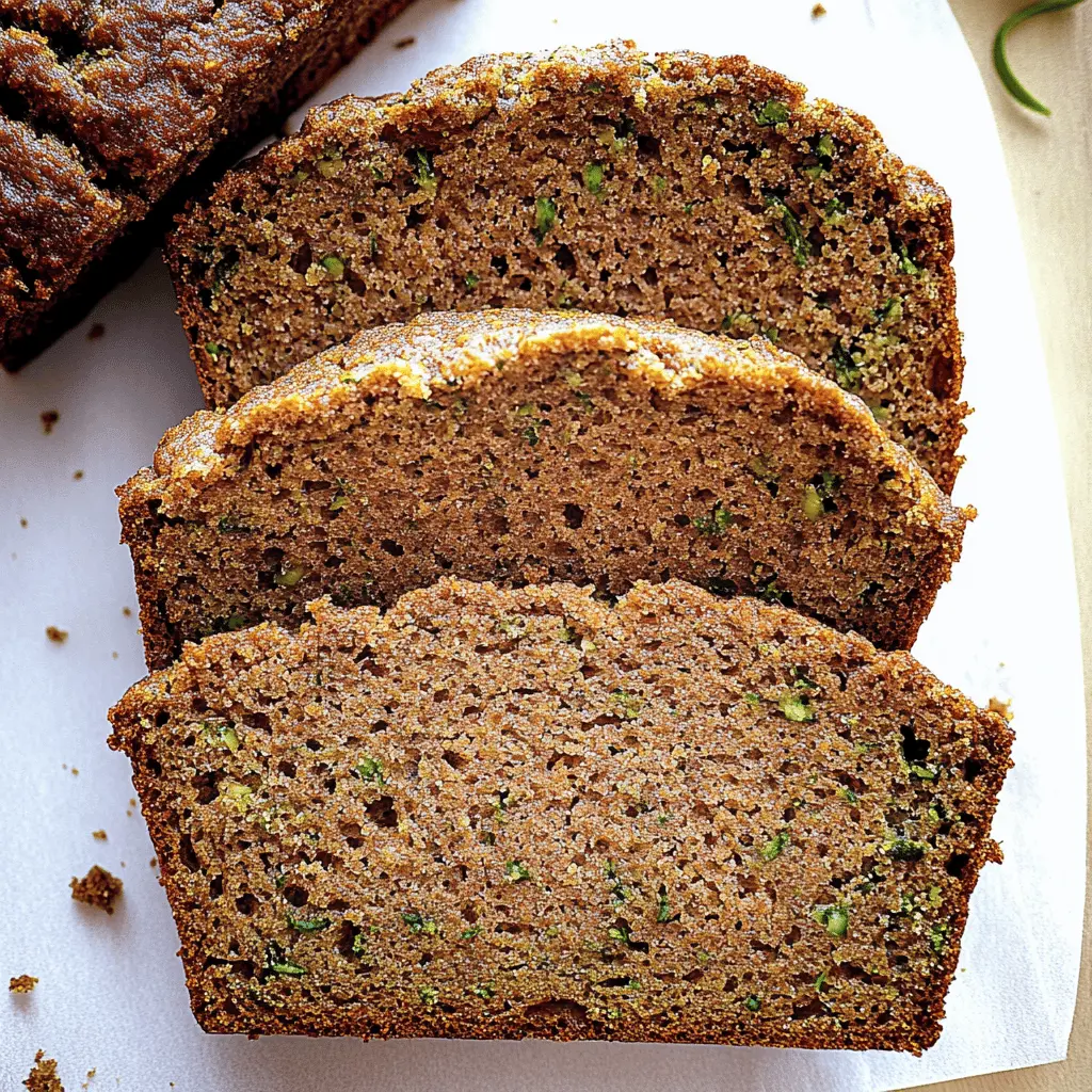 gluten free zucchini bread