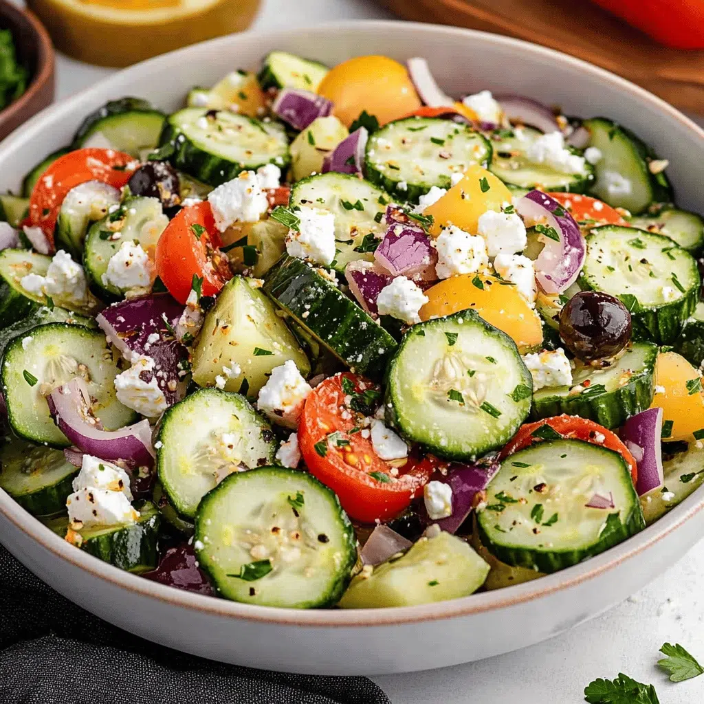 greek cucumber salad