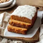 pumpkin bread with cream cheese