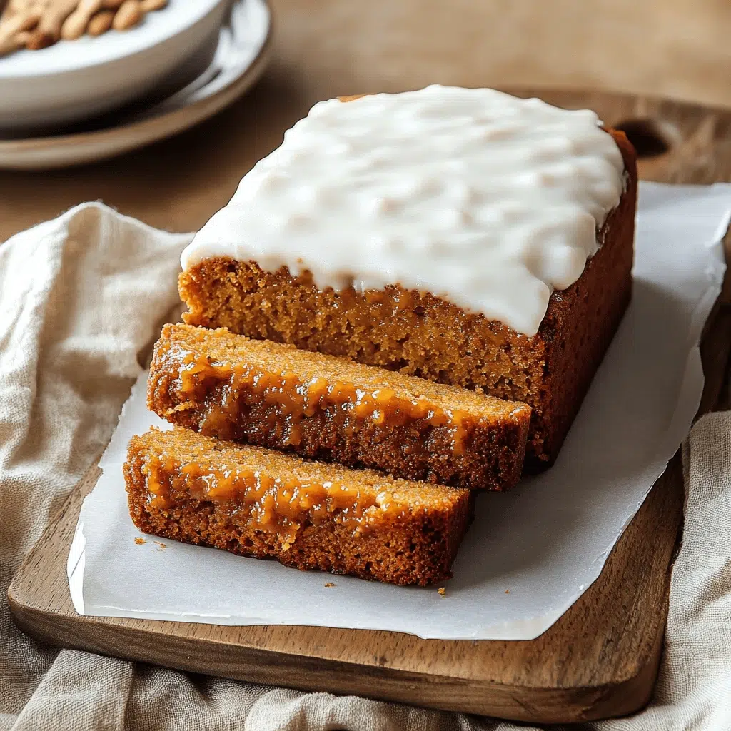 pumpkin bread with cream cheese