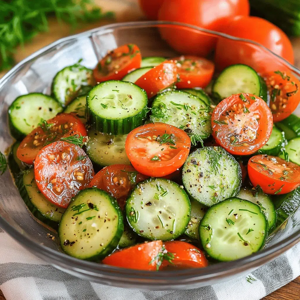 tomato cucumber salad