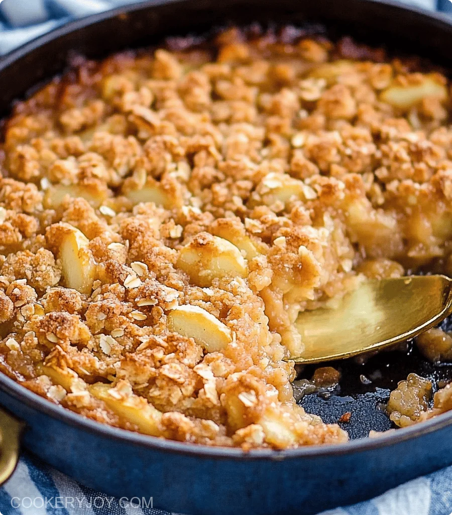 Amish Apple Crisp Recipe