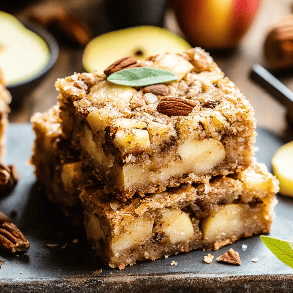 Apple Brownie Bars