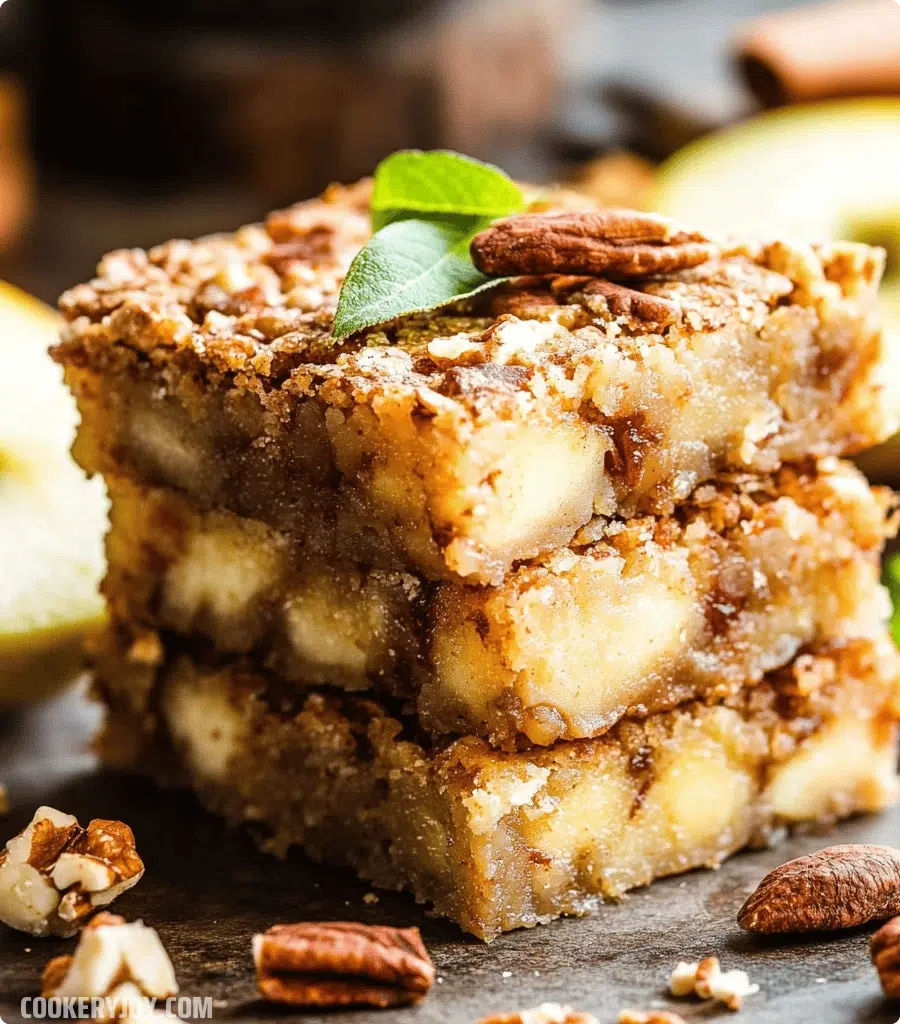 Apple Brownie Bars