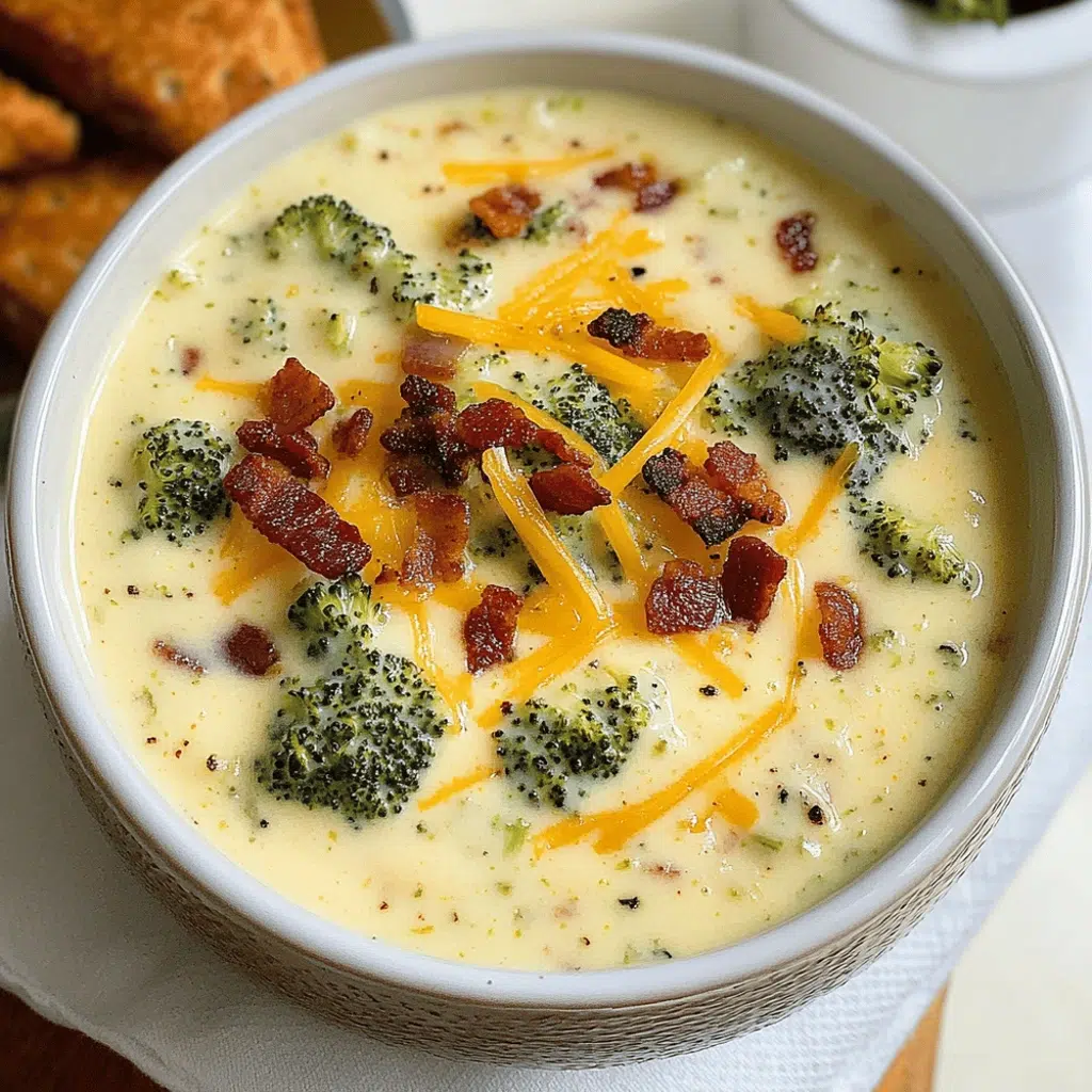 Bacon Broccoli Cheddar Soup