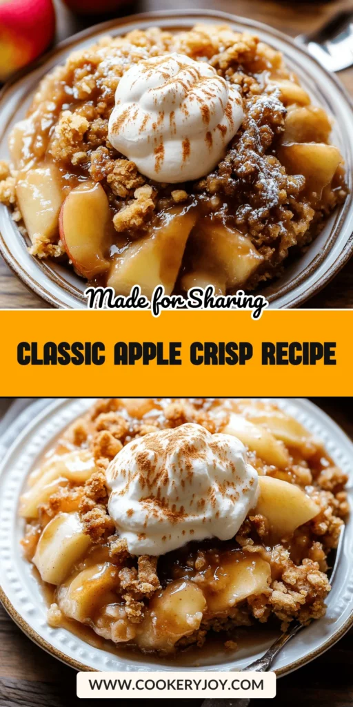Classic Apple Crisp Recipe
