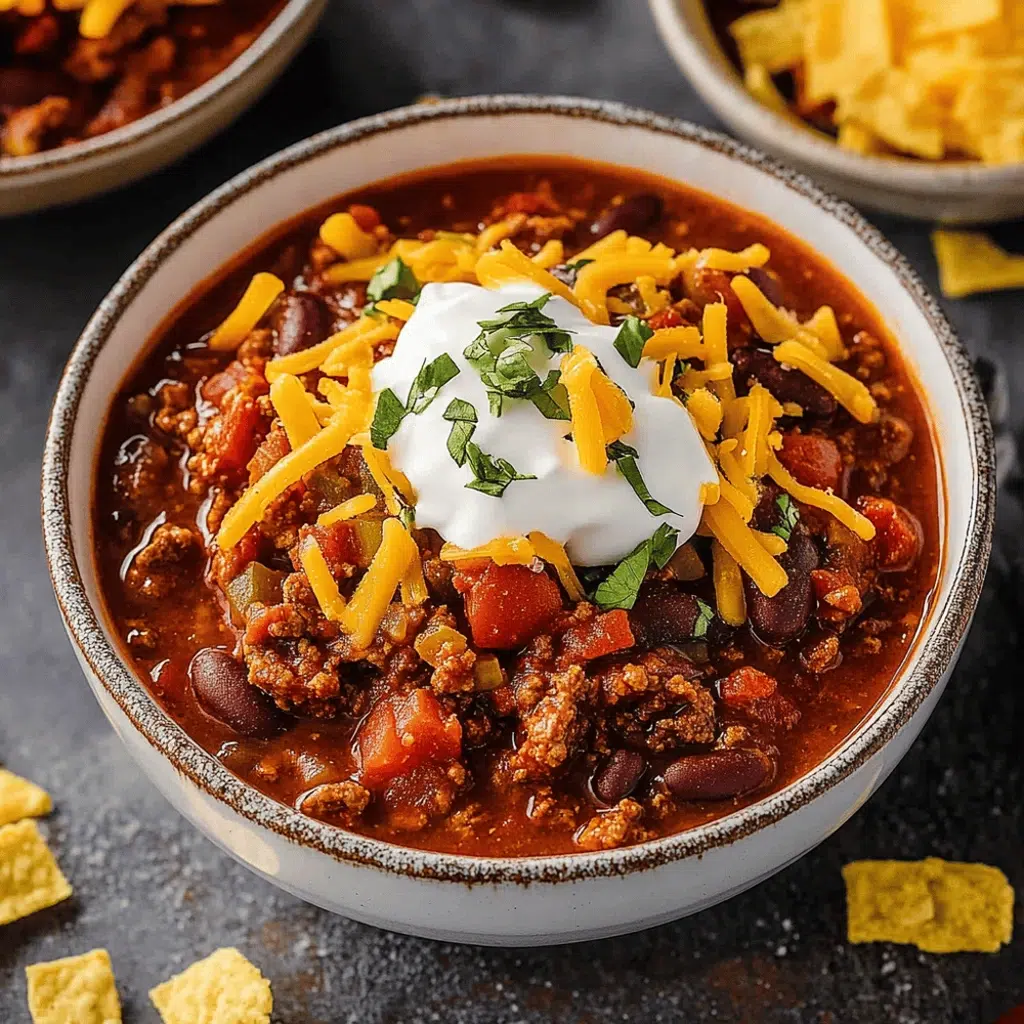 Classic Beef Chili