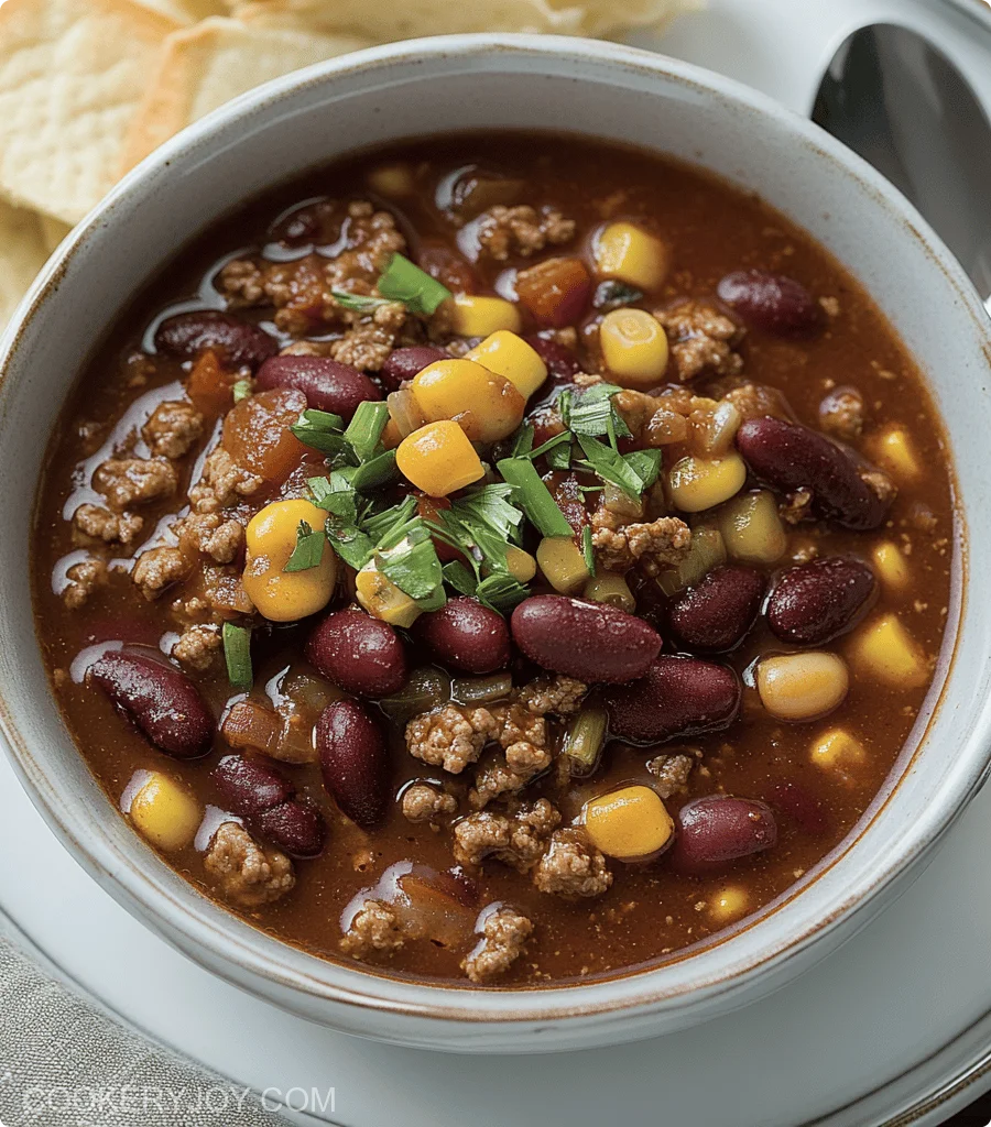 Cowboy Chili with Beans