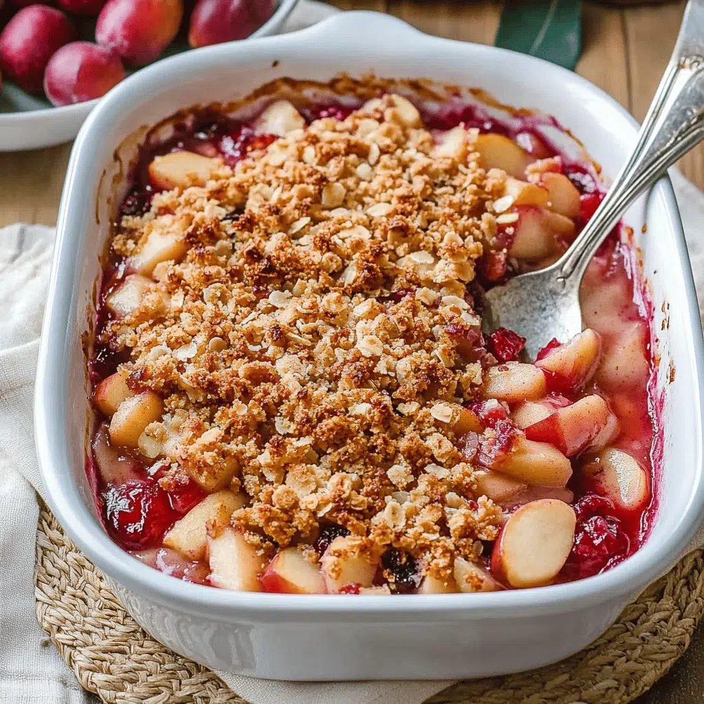 Cranberry Apple Crisp
