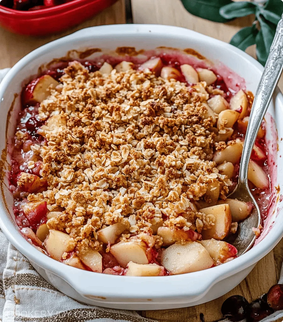 Cranberry Apple Crisp_2