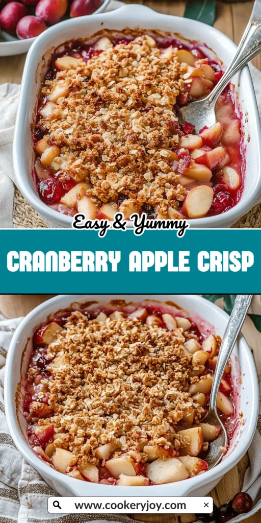 Cranberry Apple Crisp