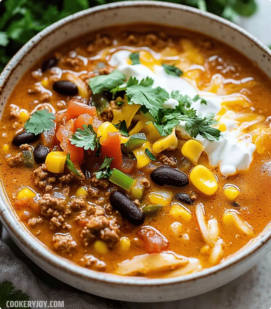 Creamy Taco Soup
