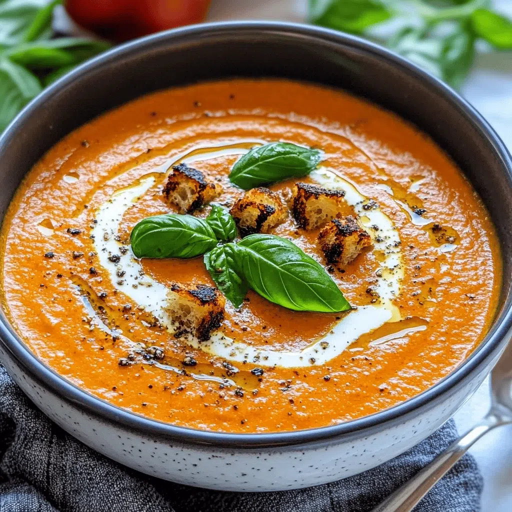 Creamy Tomato Basil Soup