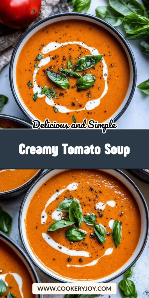 Creamy Tomato Soup