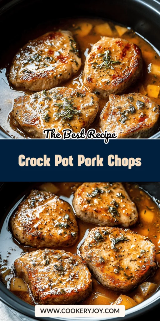 Crock Pot Pork Chops