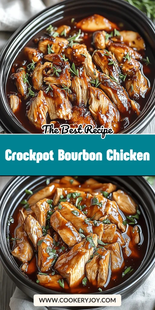 Crockpot Bourbon Chicken