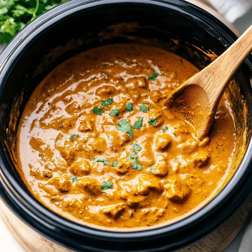 Crockpot Butter Chicken