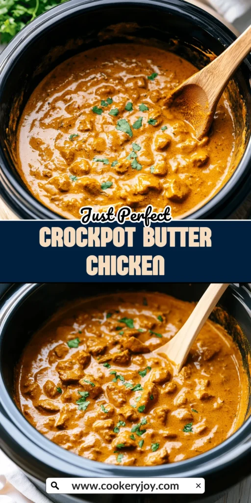 Crockpot Butter Chicken
