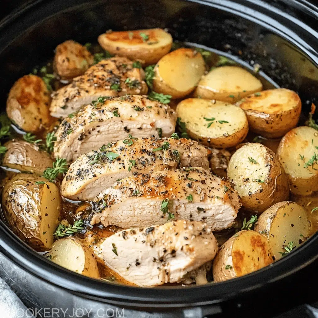 Crockpot Chicken And Potatoes