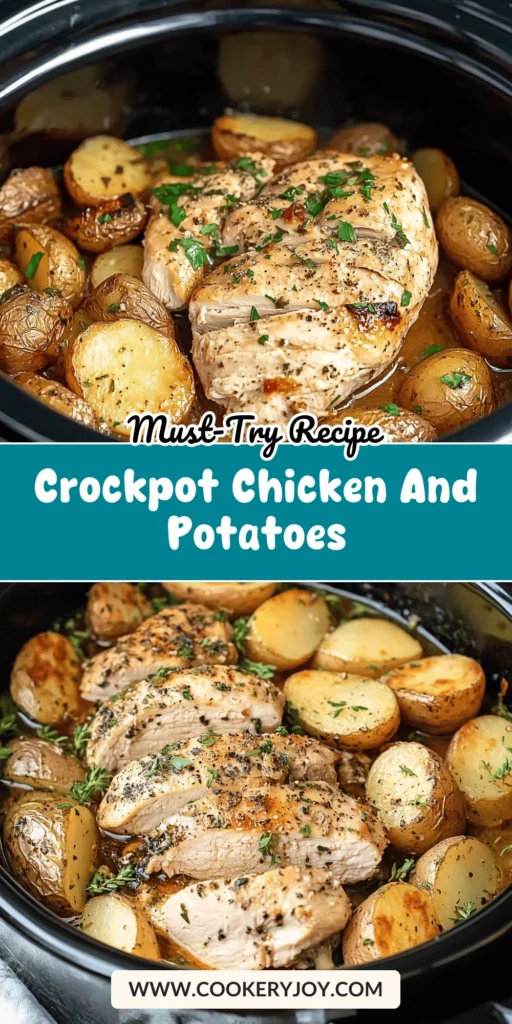 Crockpot Chicken And Potatoes