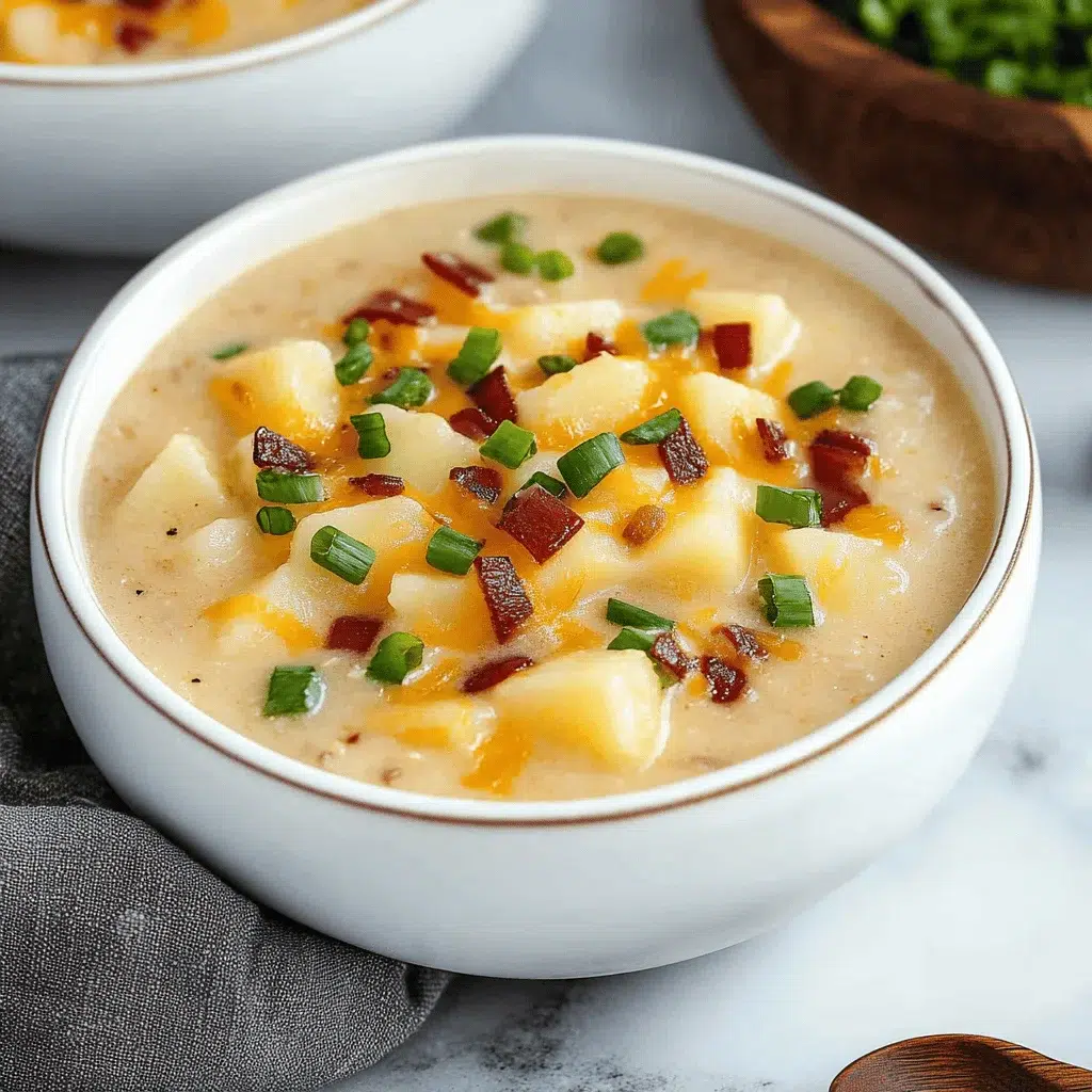 Crockpot Loaded Potato Soup