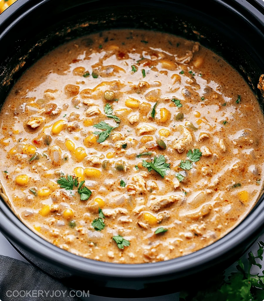 Crockpot White Chicken Chili