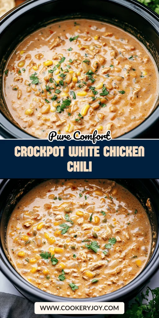 Crockpot White Chicken Chili