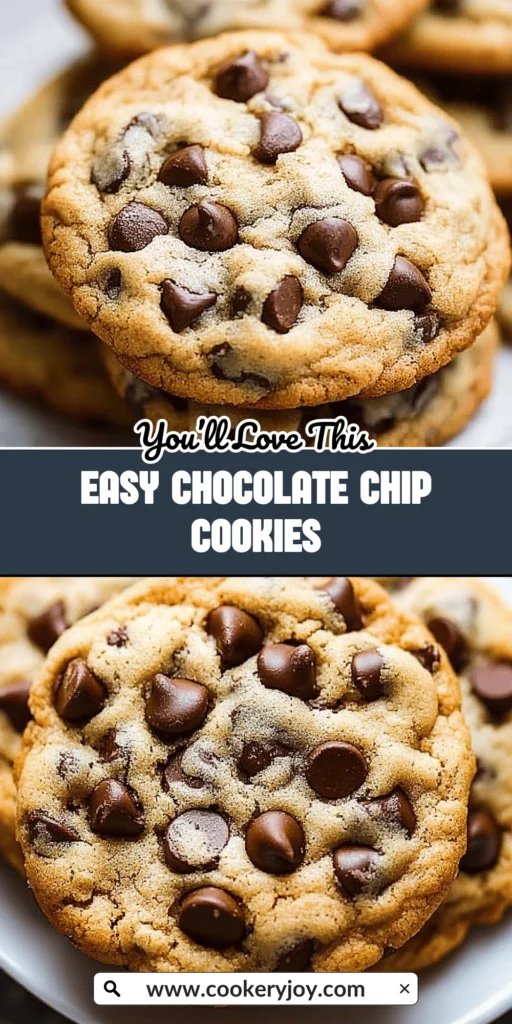 easy chocolate chip cookies