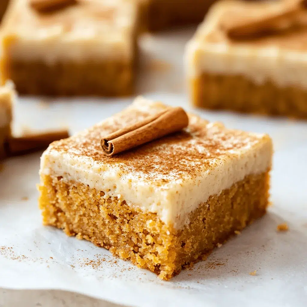 Gluten-Free Pumpkin Bars