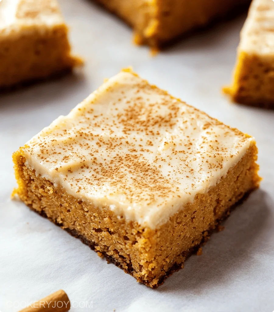 Gluten-Free Pumpkin Bars