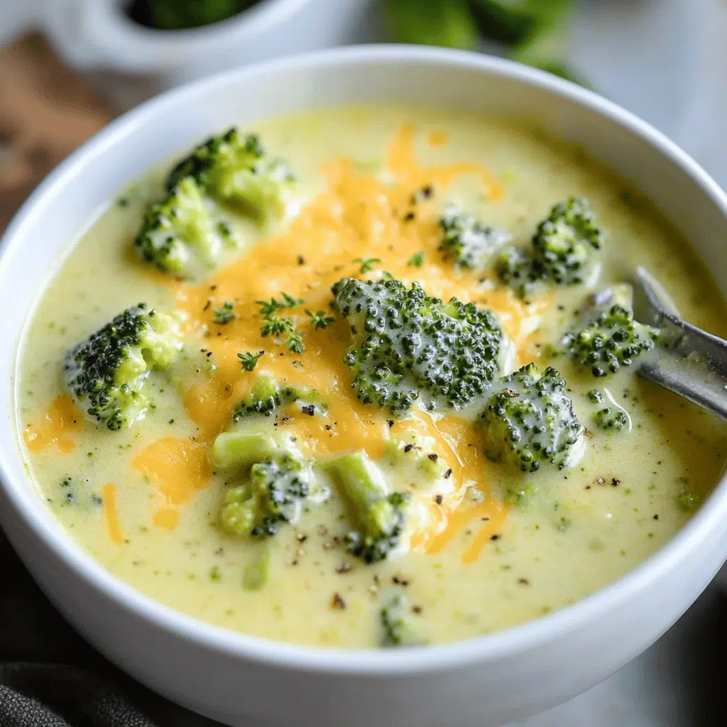 Keto Broccoli Cheddar Soup