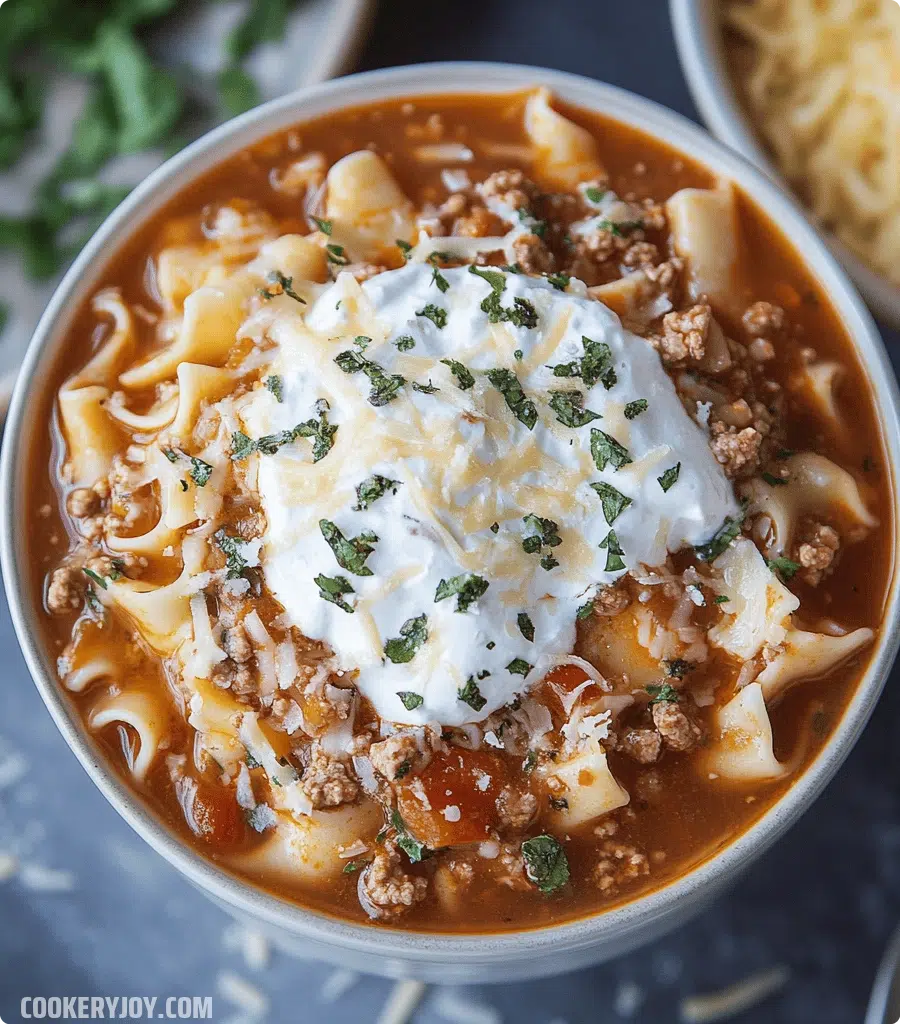 Lasagna Soup Recipe