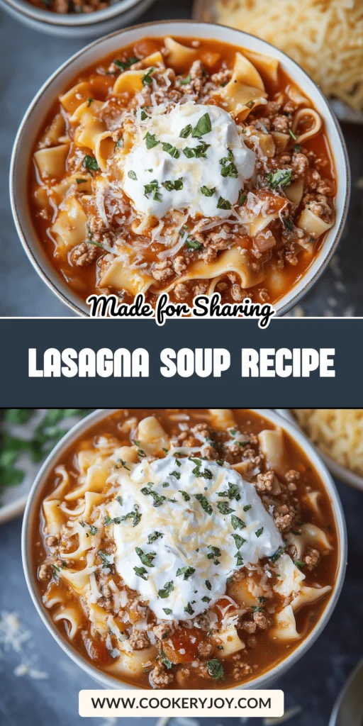 Lasagna Soup Recipe